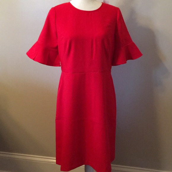LOFT Dresses & Skirts - Loft Bell Sleeve Sheath Dress. NWT